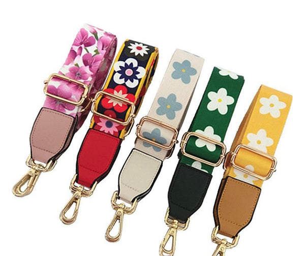 Trio Rouge - Bag Straps floral